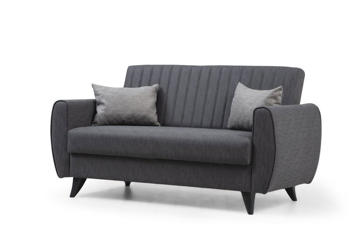 Atelier Del Sofa Sofá Cama de 2 Plazas Alkon - Dark Grey